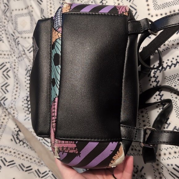 The Nightmare Before Christmas Jack & Sally Mini Backpack Bag Bioworld - Picture 6 of 9